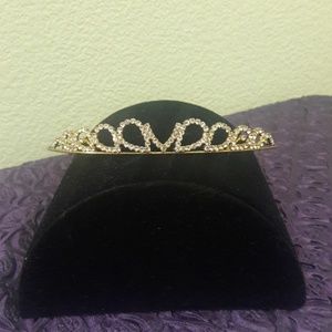 CZ Tiara head band wedding princess